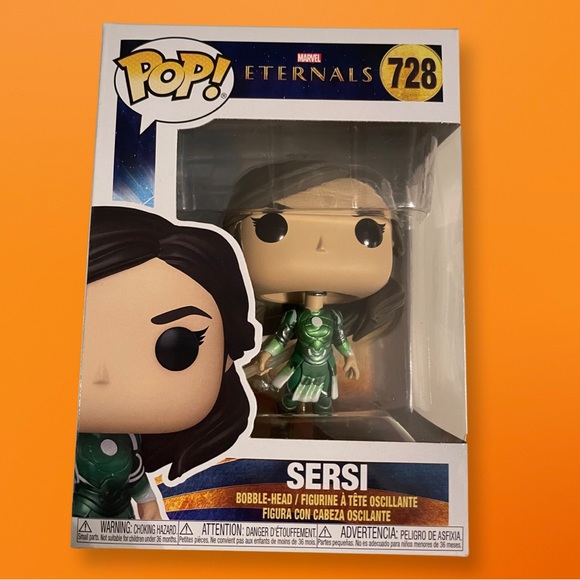 FREE WITH ANY PURCHASE. NIB Funko Pop The Eternals Sersi - Picture 1 of 5
